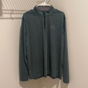 Under Armour Heat Gear 1/4 Zip Performance Jacket Men Size Large